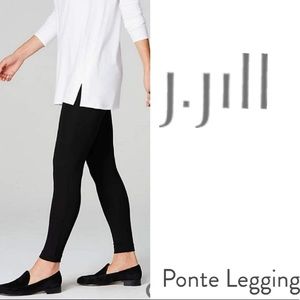J. Jill | Pants u0026 Jumpsuits | Jjill Ponte Leggings Zipper Pockets Petite  Small | Poshmark